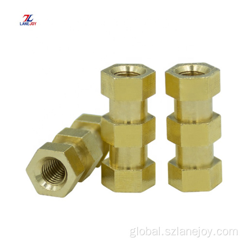 hex bolts and nut no burr brass head hex flat nut Manufactory